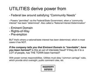 Community
Defense
Towns/Cities derive power from:
- US Constitution / Massachusetts Constitution
- State/City Town Charter...