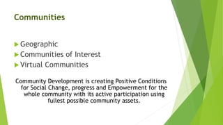 Community development | PPTX