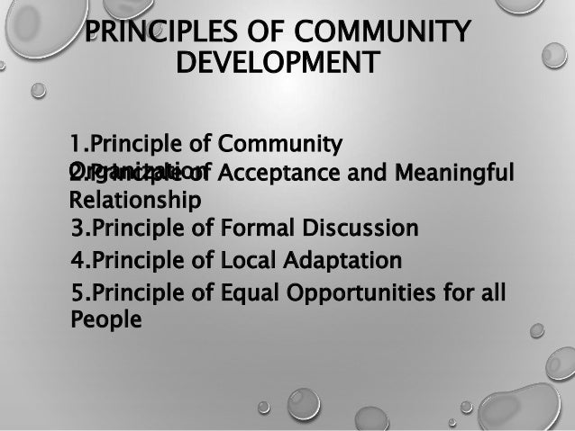 Community Development 1