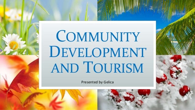 tourism and community development