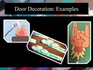 Door Decoration: Examples
 