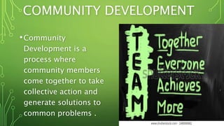 Community development in urban & rural | PPTX