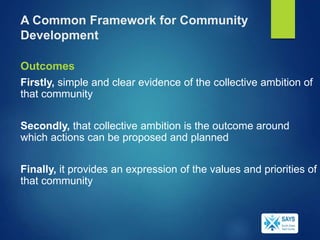 Community development & its impact on life | PPTX