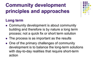 Community Development - Building a Healthy Community - by Abid Jan | PPT