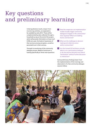 Community dialogues for healthy children: encouraging communities to ...