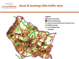 Ascot & Sunnings 50m buffer zone
 