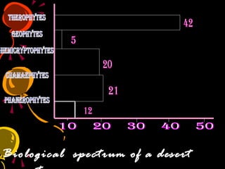 Biological spectrum of a desert
 