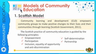 Community Education by Camposagrado, A.E., Lim, M.C. and Medina, A.M. | PDF