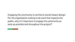 Community Engaged Design Examples Community Engaged Design | PDF