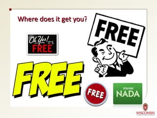 Where does it get you?
 