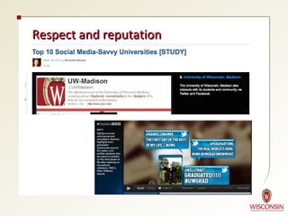 Respect and reputation
 