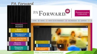 PA Forward
38
http://www.paforward.org/
 