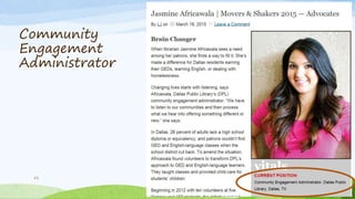 51
Community
Engagement
Administrator
 