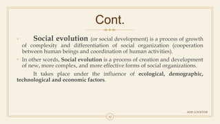 Community evolution and development | PPTX