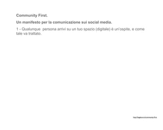 Community First