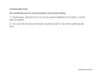 Community First