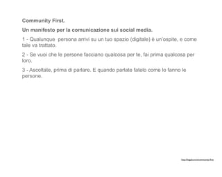 Community First