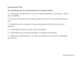 Community First