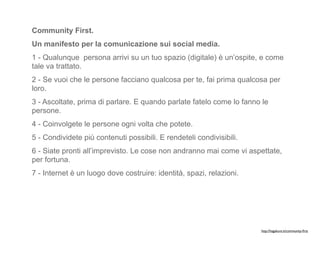 Community First