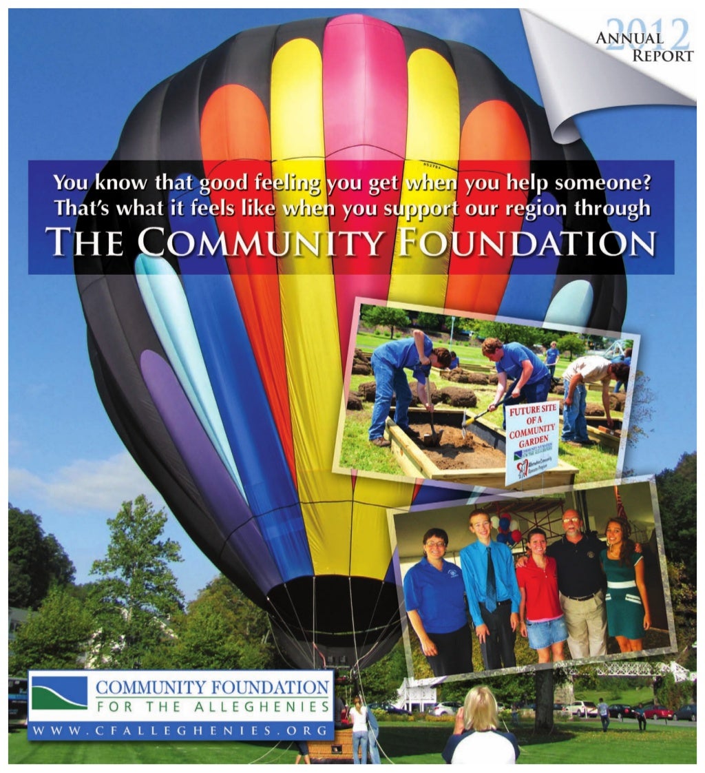 Community Foundation Annual Report 2012