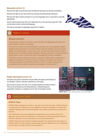Community guide to un declaration on the rights of indigenous peoples | PDF