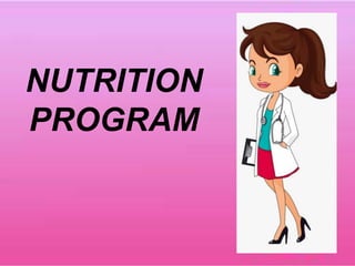 NUTRITION
PROGRAM
 