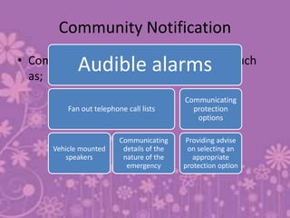 Community health and safety | PPTX