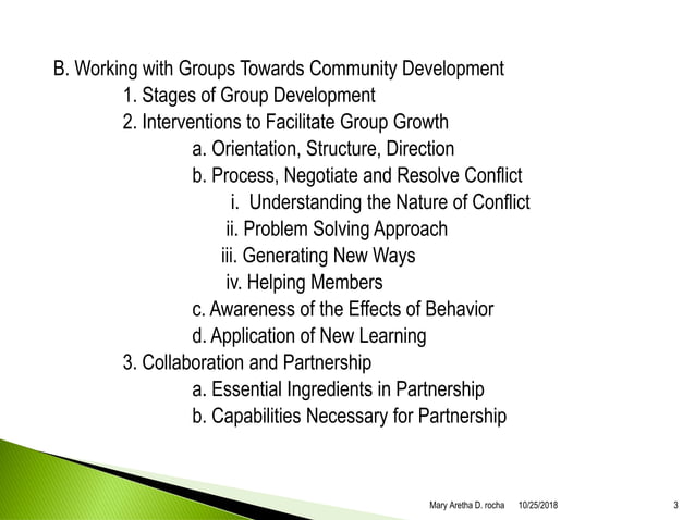 Community Health Care Development Process | PPT