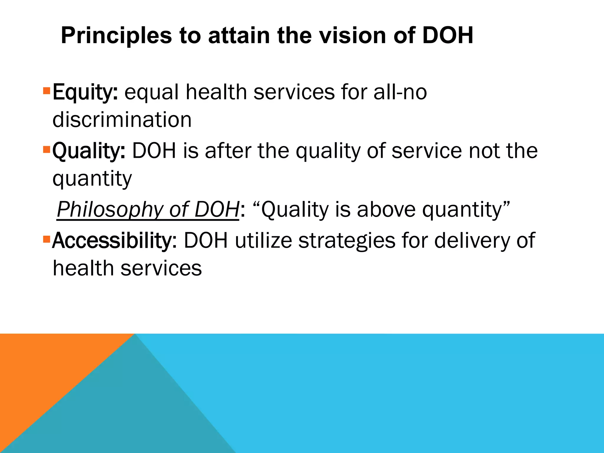 Ddhhs Values Community Health Nursing (complete) | PDF