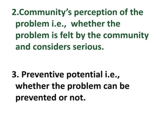COMMUNITY HEALTH NURSING - PROCESS | PPTX