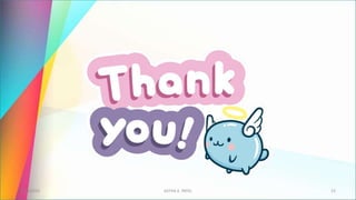 4/19/2023 ASTHA K. PATEL 23
 