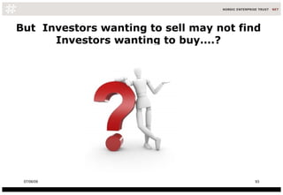 But  Investors wanting to sell may not find Investors wanting to buy....? 10/06/09 
