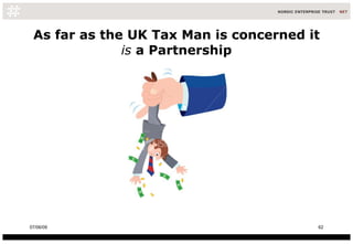As far as the UK Tax Man is concerned it  is  a Partnership 10/06/09 