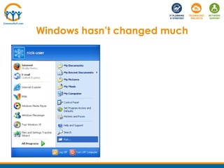Windows hasn’t changed much
 
