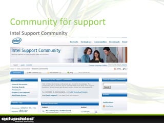 Community för support Intel Support Community 