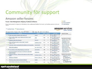 Community för support Amazon seller forums 