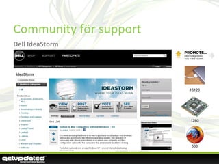 1280 500 15120 Community för support Dell IdeaStorm 