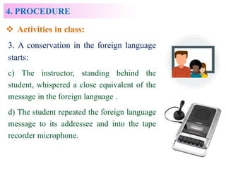 Community language learning (CLL) | PPTX
