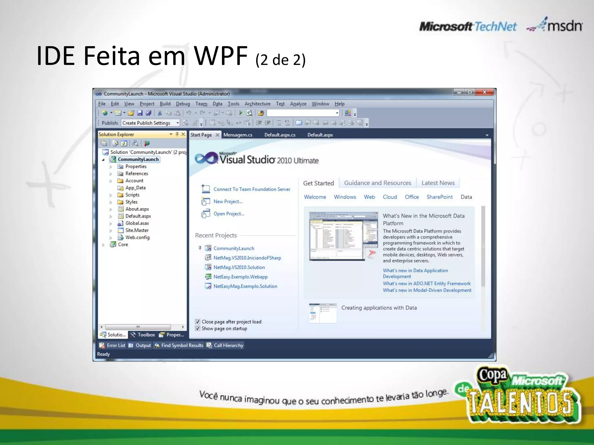IDE Feita em WPF (2 de 2)
 