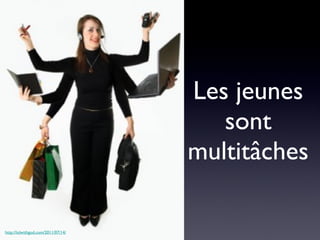 Les jeunes sont multitâches http://lolwithgod.com/2011/07/14/ 