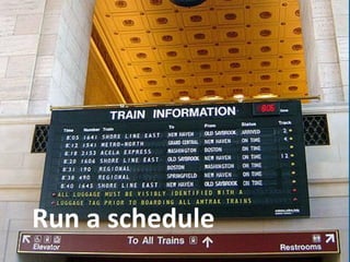 Run a schedule
                 59
 