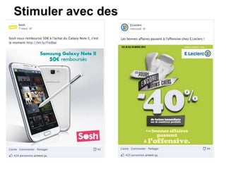 Stimuler avec des
promotions
 