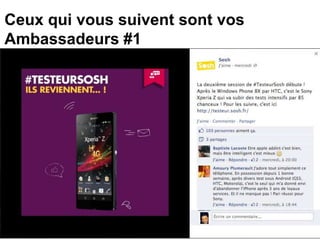 Ceux qui vous suivent sont vos
Ambassadeurs #1
 