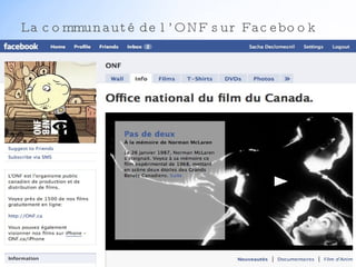 La communauté de l’ONF sur Facebook 