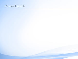Pause lunch 