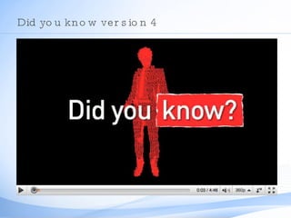 Did you know version 4 