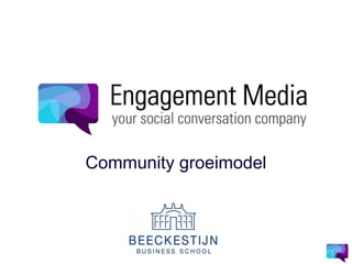 Community groeimodel
 