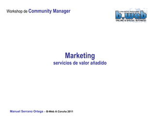 Marketing servicios de valor añadido 