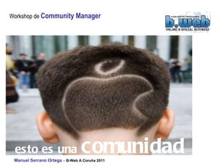 esto es una  comunidad 