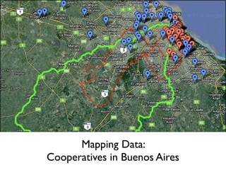 Mapping Data:
Cooperatives in Buenos Aires